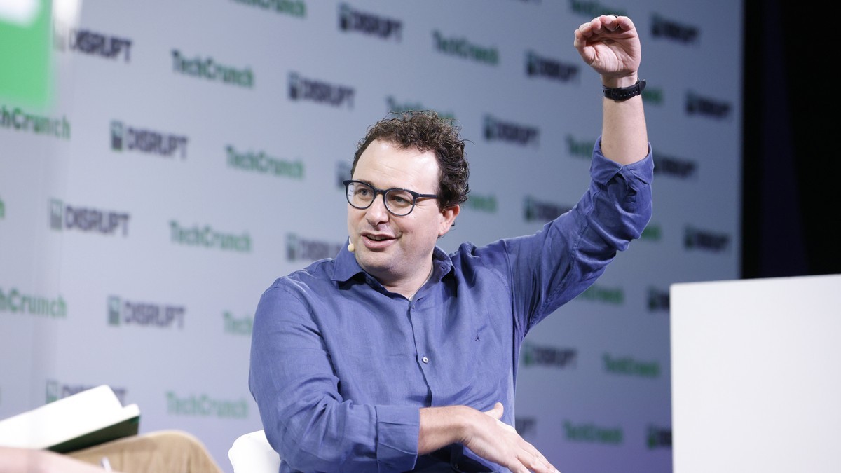Anthropic bosh direktori Dario Amodei TechCrunch Disrupt anjumanida