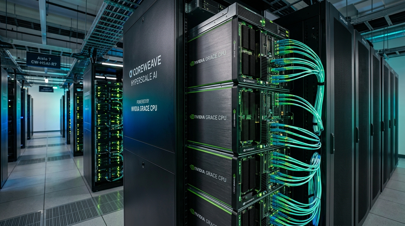 CoreWeave AI Agentlar Uchun NVIDIA Vera Protsessorini Ishga Tushirdi